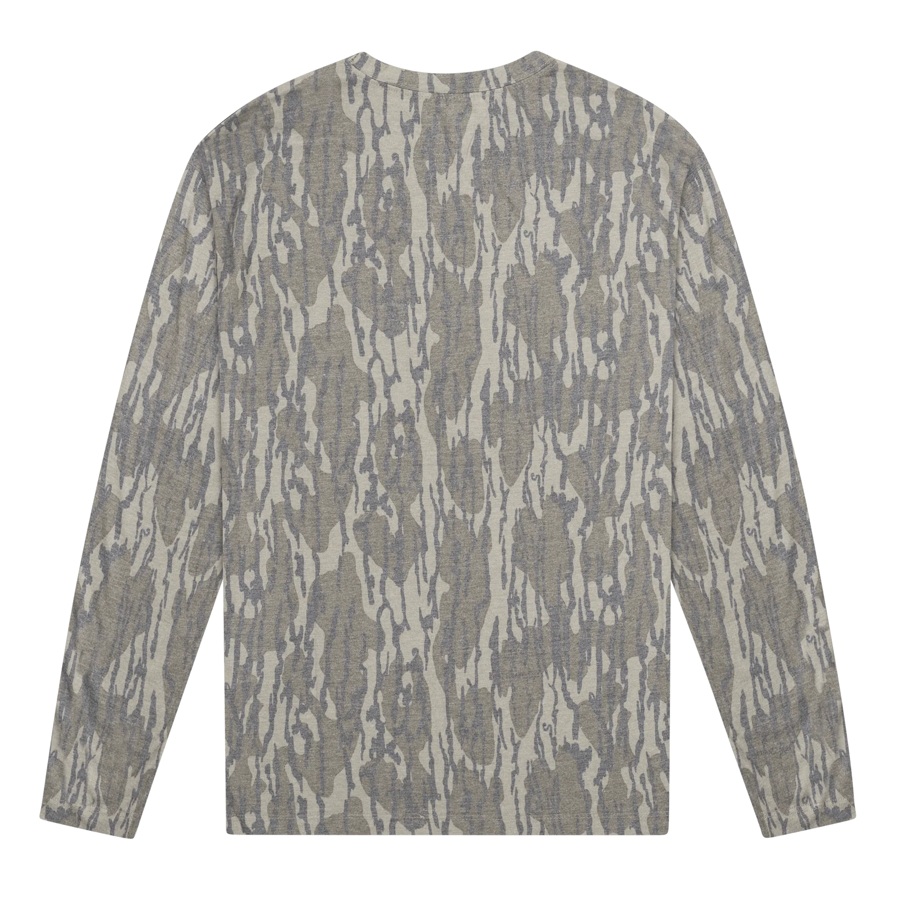 Mossy Oak Washed Out Long Sleeve T-Shirt in Bottomland