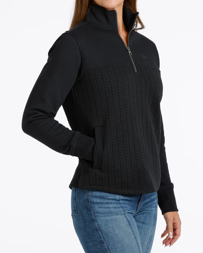 Cinch | Quarter Zip in Black