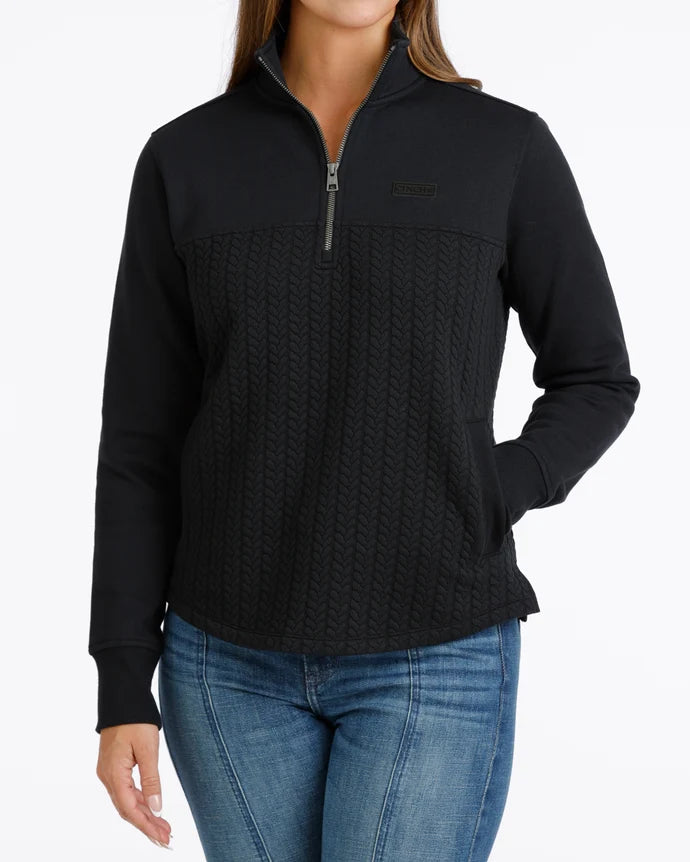 Cinch | Quarter Zip in Black