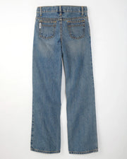 Cinch Boy's White Label Jeans in Medium Stone Wash