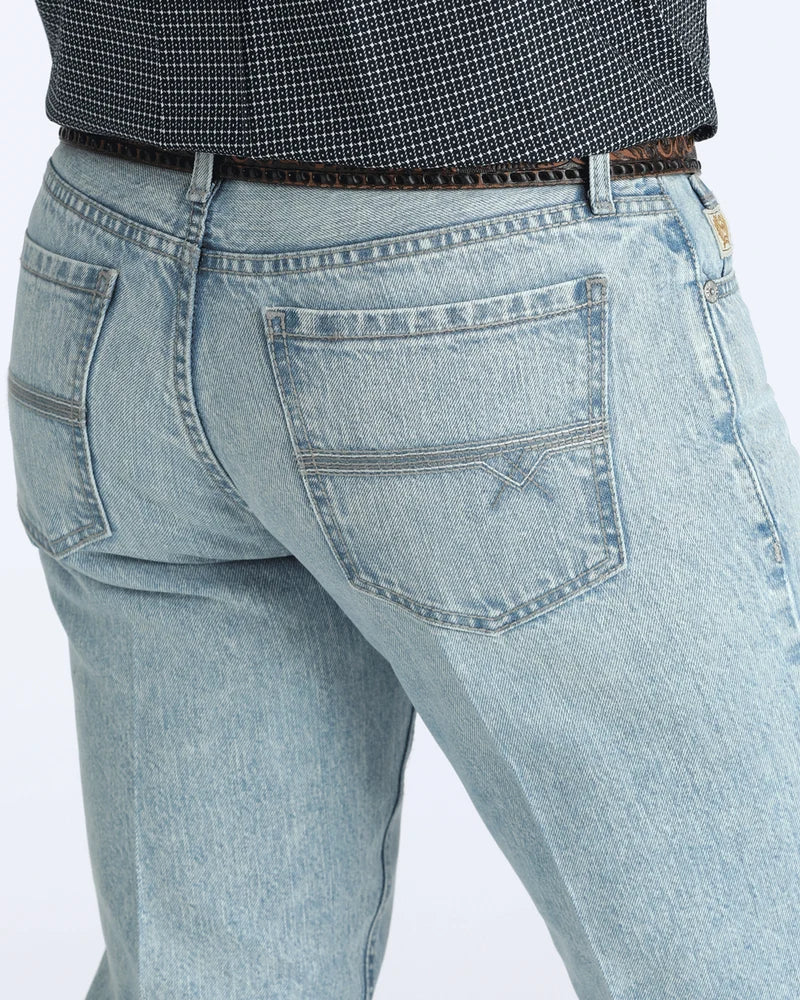 Cinch | Men’s Ian Stonewash Slim Bootcut Stretch Denim Jeans