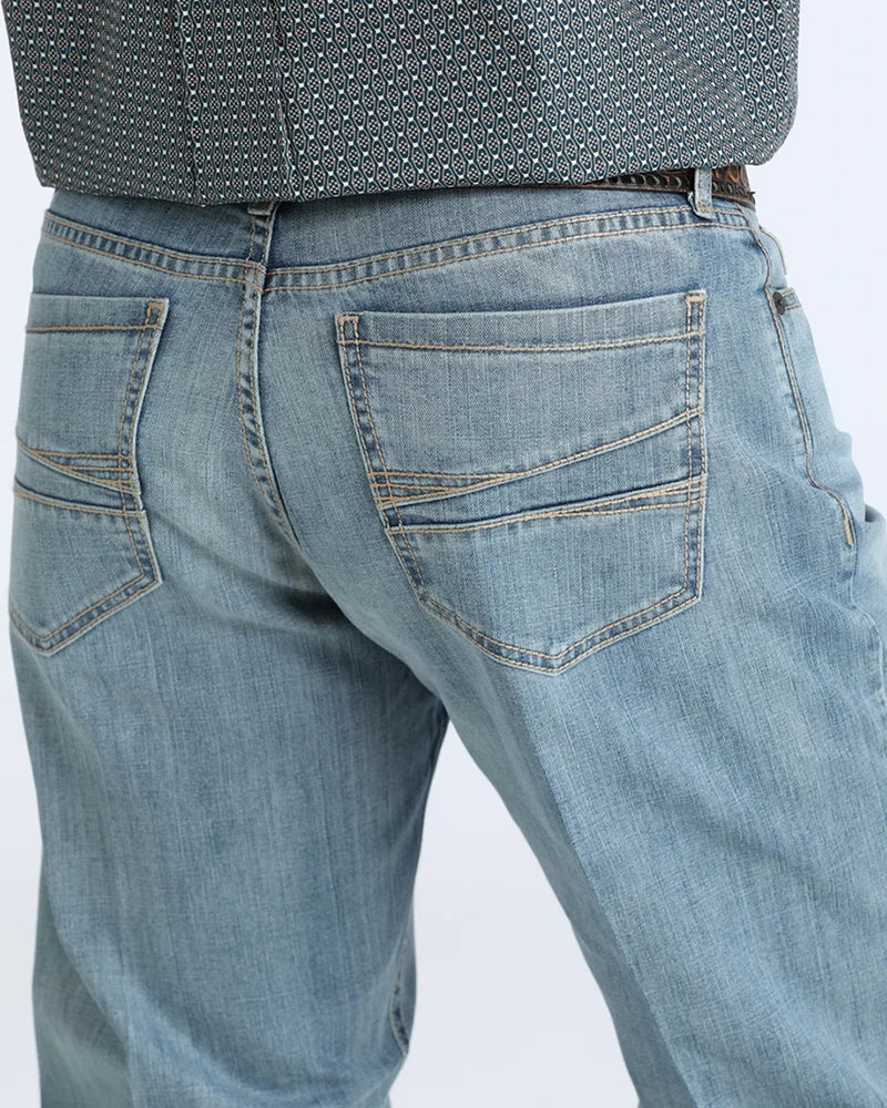 Cinch | Men's Grant Light Stone Relaxed Bootcut Stretch Jeans