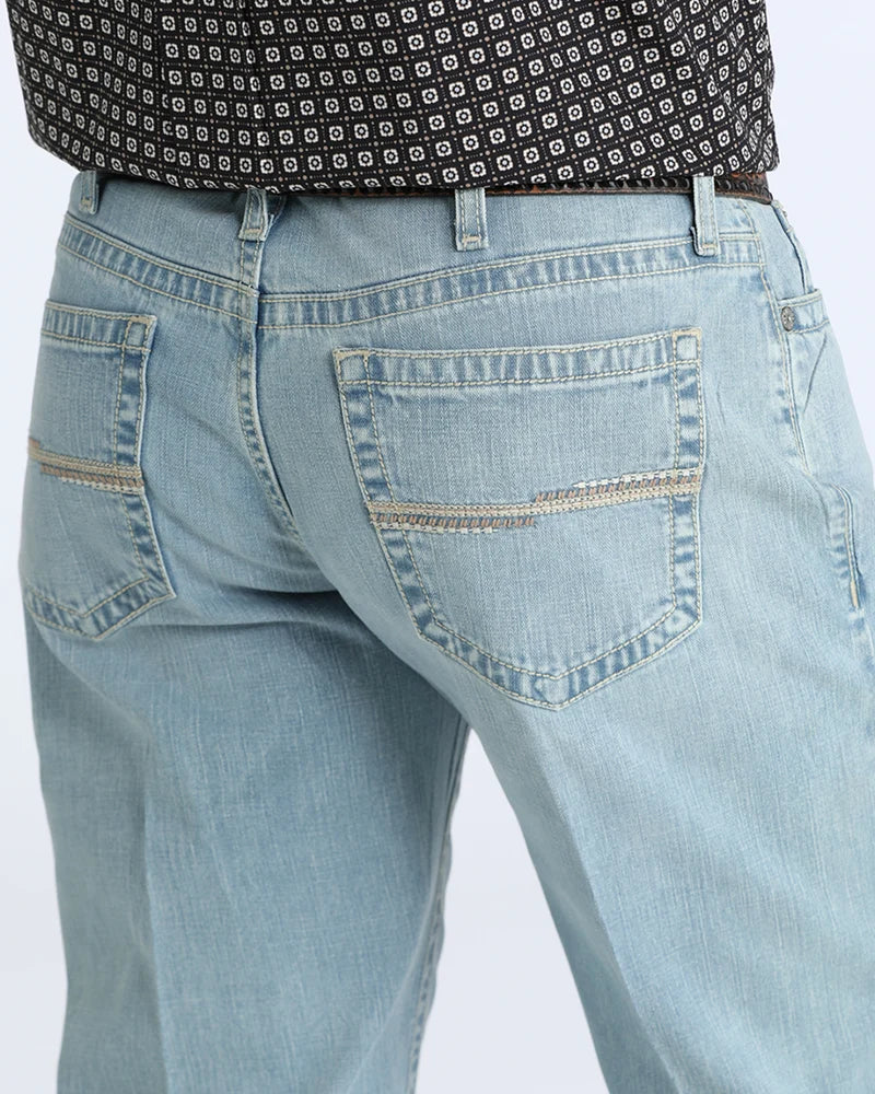 Cinch | Men's White Label Relaxed Straight Leg Stretch Denim Jeans
