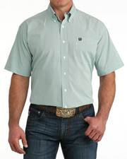 Men's Cinch Classic Fit Button-Down in Green