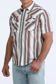 Cinch Men's Short Sleeve Camp Button Down