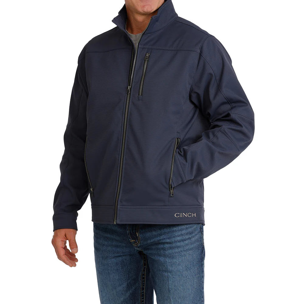 Cinch Men's Concealed Carry Bonded Jacket in Navy