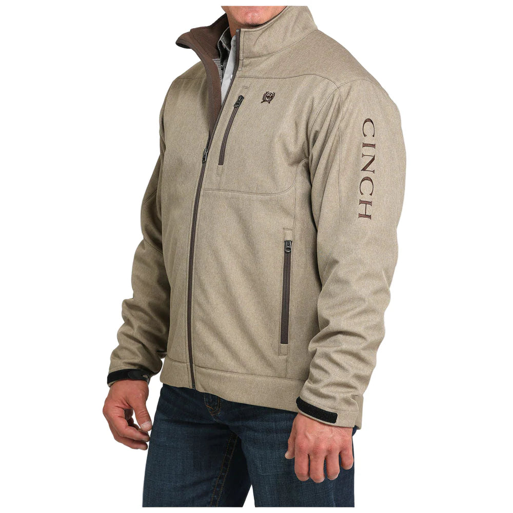Men's Cinch Bonded Jacket in Stone