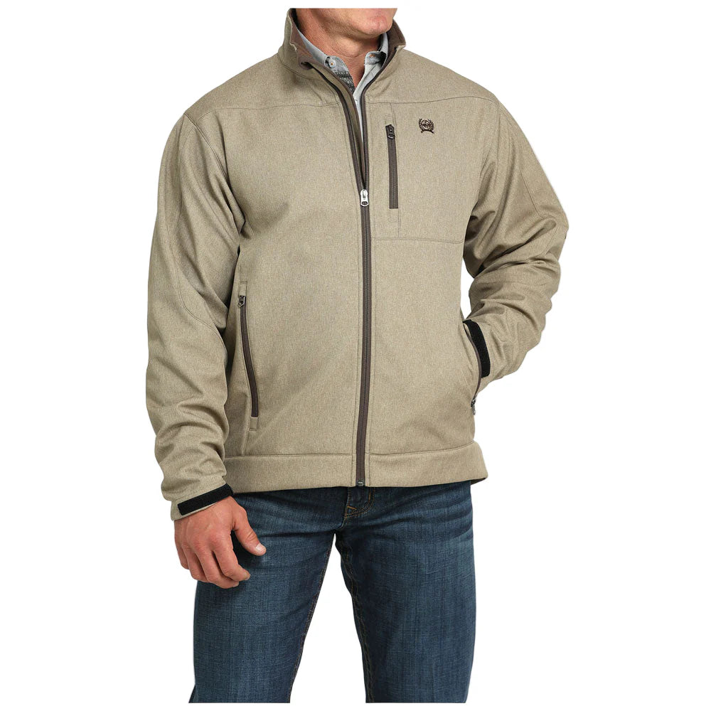Men's Cinch Bonded Jacket in Stone