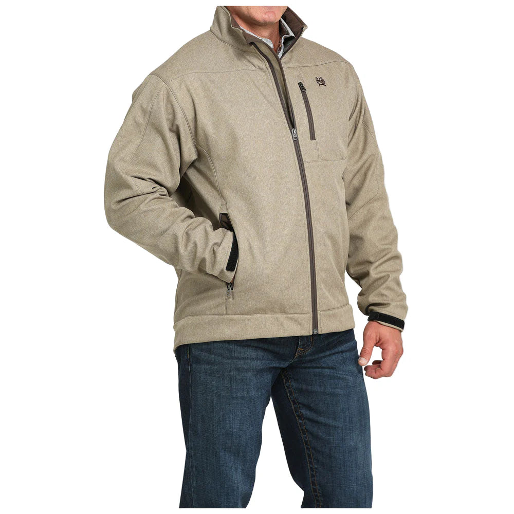 Men's Cinch Bonded Jacket in Stone