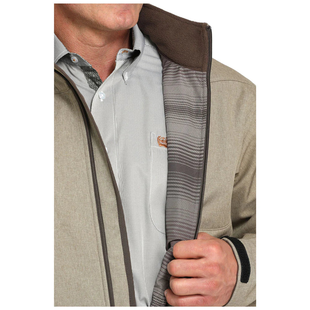 Men's Cinch Bonded Jacket in Stone