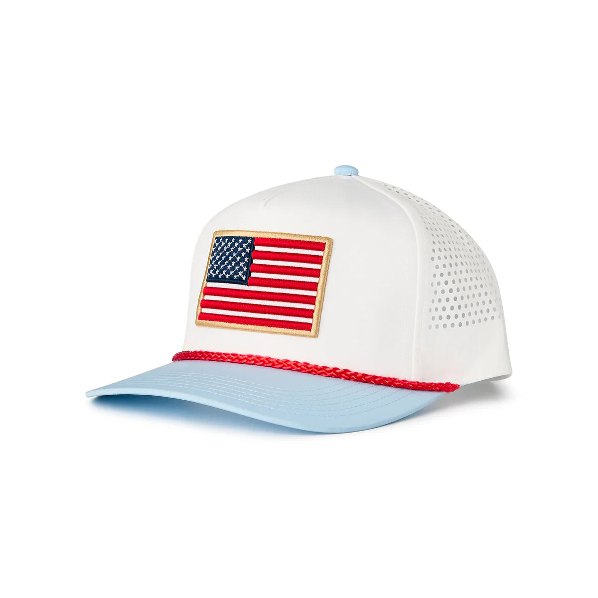 Men's Burlebo Performance Cap - Old Glory