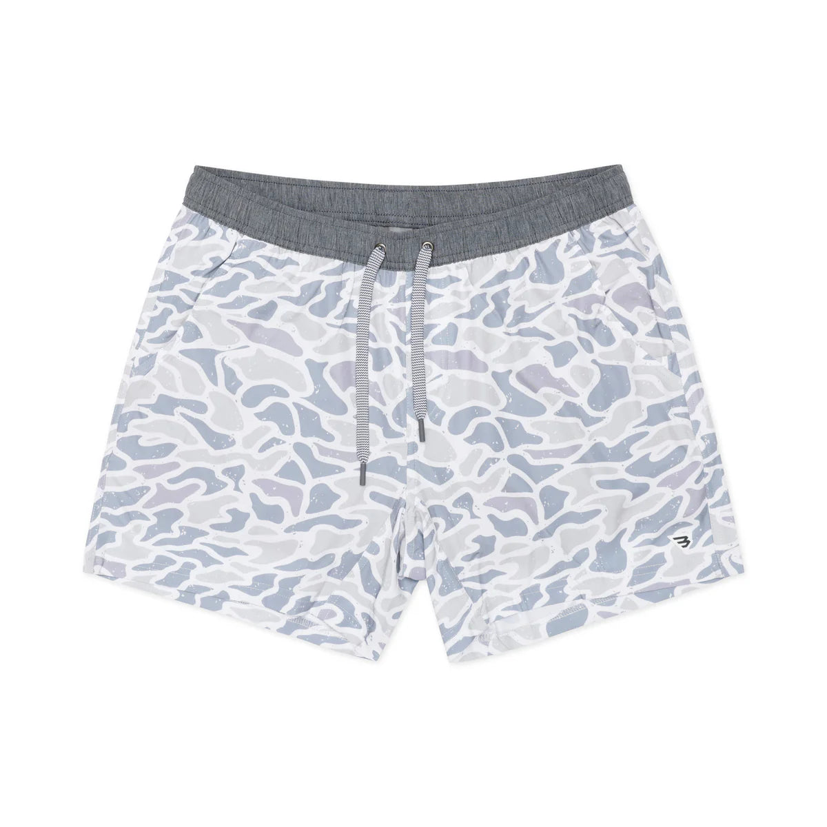 Men's Burlebo Athletic Shorts - White Camo
