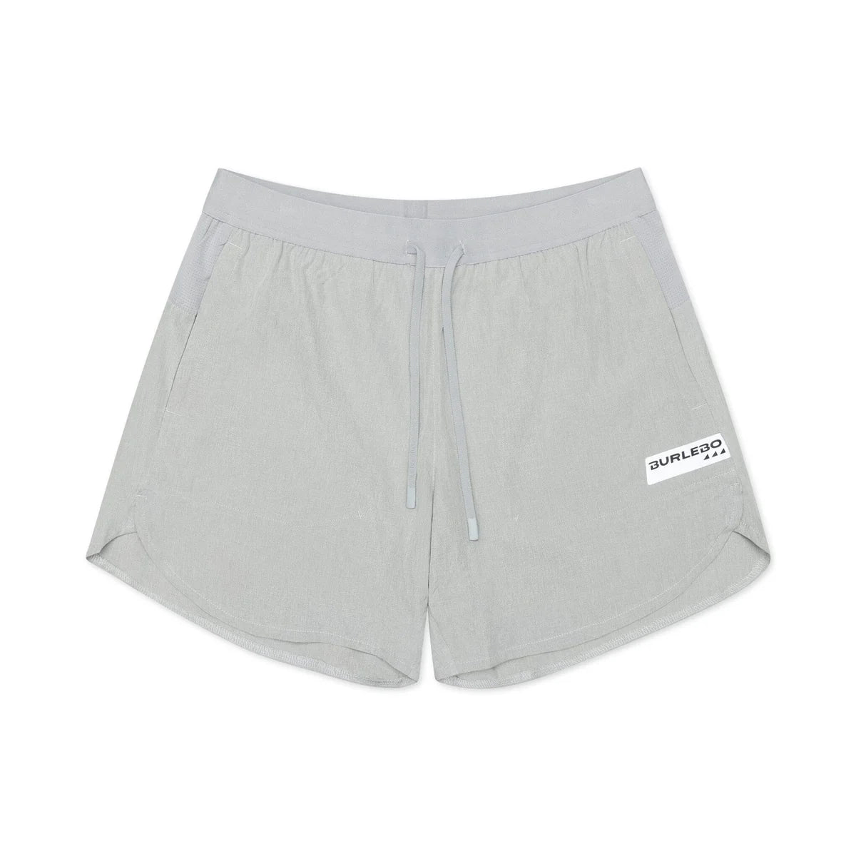 Burlebo Men's Training Short - Heather Light Grey