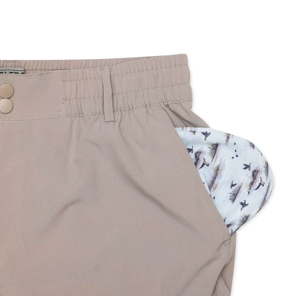 Burlebo Men's 7" Everyday Short in Cobblestone