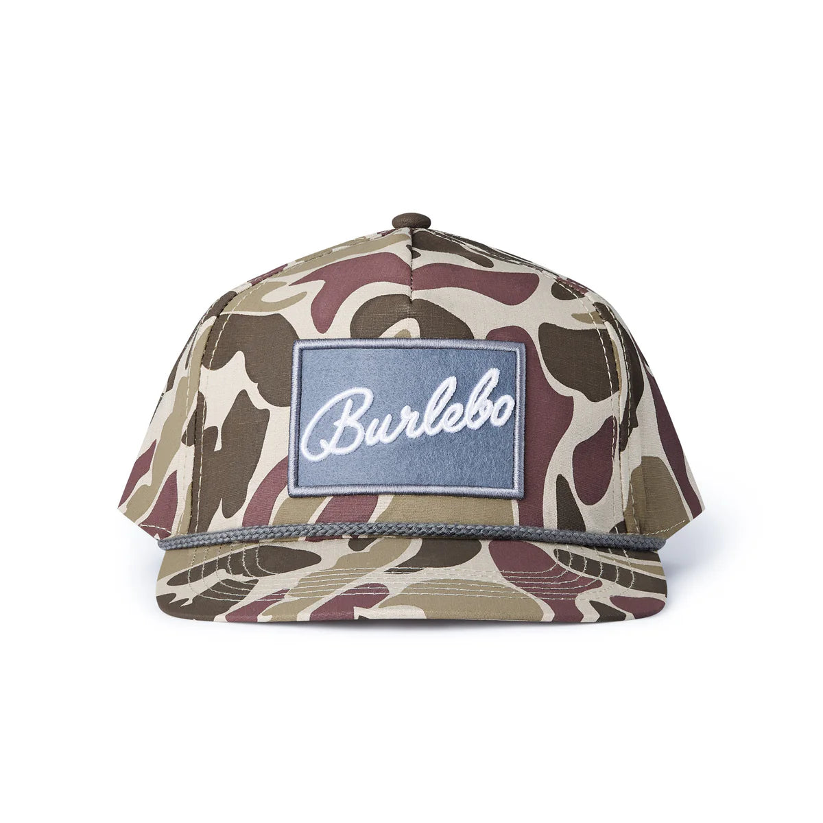Men's Burlebo Cap - BURLEBO Grey Patch - Camo