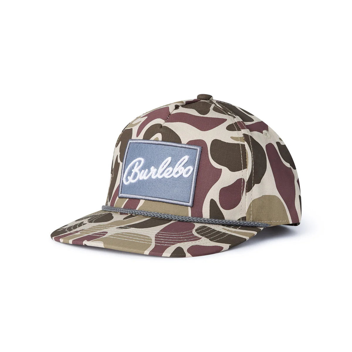 Men's Burlebo Cap - BURLEBO Grey Patch - Camo