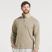 Southern Marsh | Copperton Waffle Vintage Pullover in Taupe