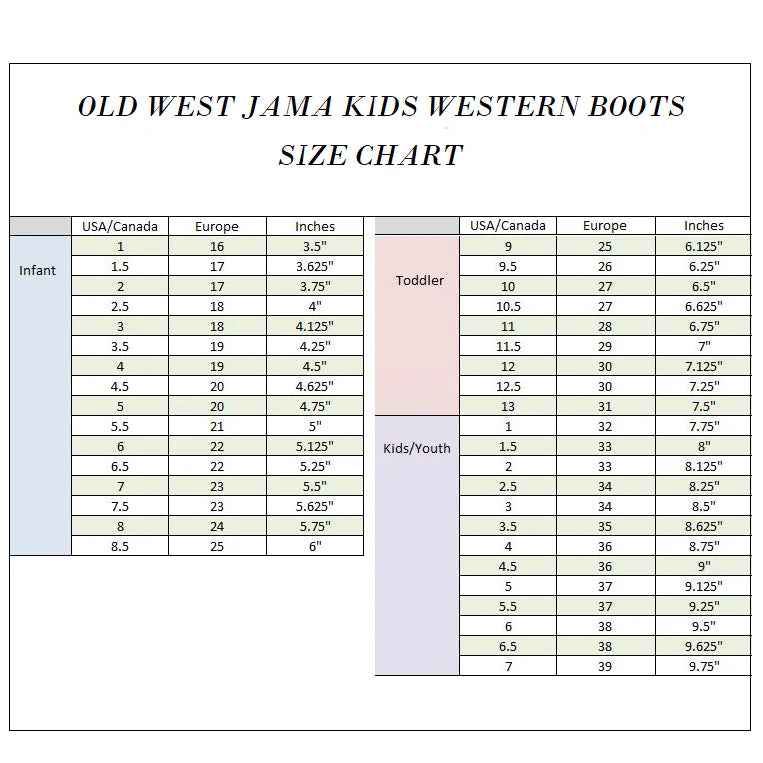 Toddler Old West Red & Brown Western Boots