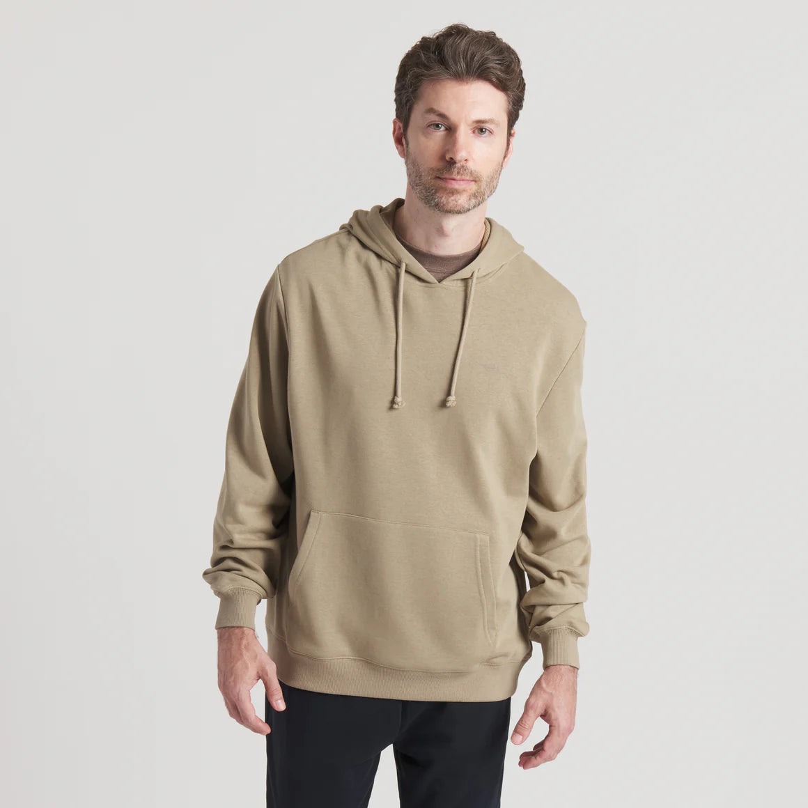 Men's Southern Marsh Surfside Hoodie - Inflight Camo in Khaki