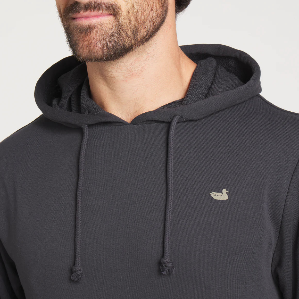 Men's Southern Marsh Surfside Hoodie Duck Originals in Charcoal Gray