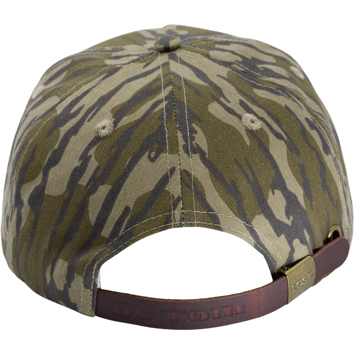 Ol' Tom X Lost Hat Goat Rope Cap in Mossy Oak Bottomland