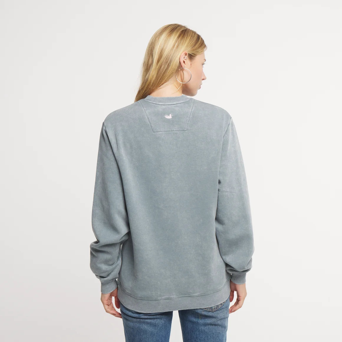 Southern Marsh | Varsity Vintage Crew Sweatshirt in Burnt Sage