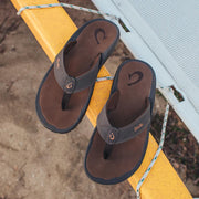 Men's Olukai ‘Ohana Dark Java-Ray Sandal