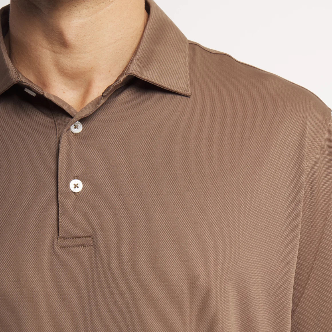 Southern Marsh | Ballycastle Performance Polo in Brown