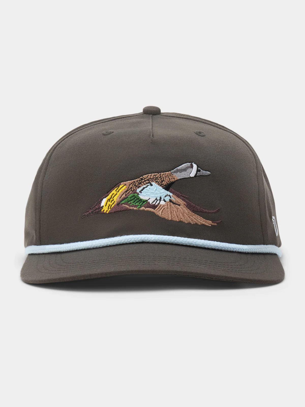 Men's Duck Camp Blue Winged Teal Raven Cap