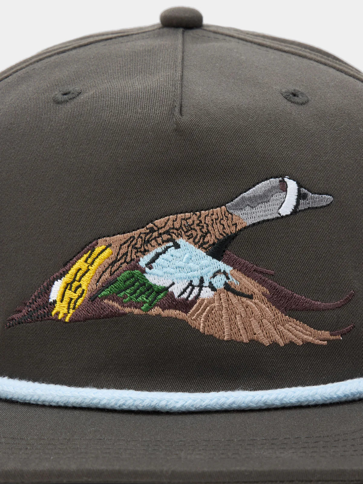 Men's Duck Camp Blue Winged Teal Raven Cap