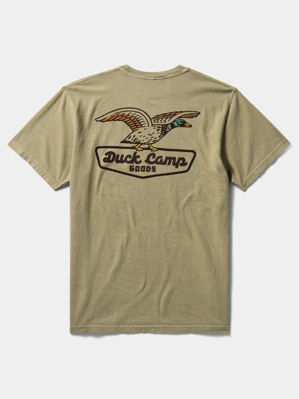 Men's Duck Camp DC Shop Vintage Khaki T-Shirt