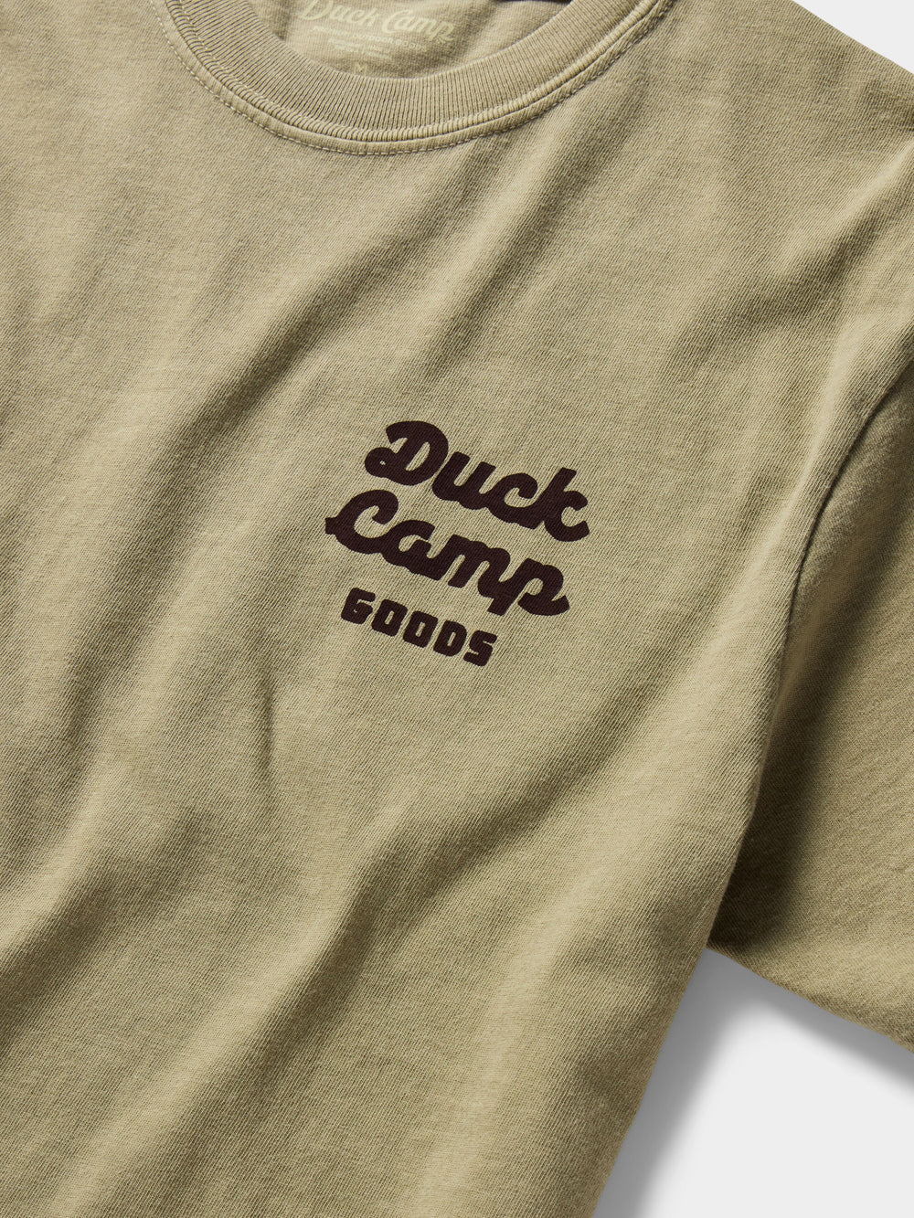 Men's Duck Camp DC Shop Vintage Khaki T-Shirt