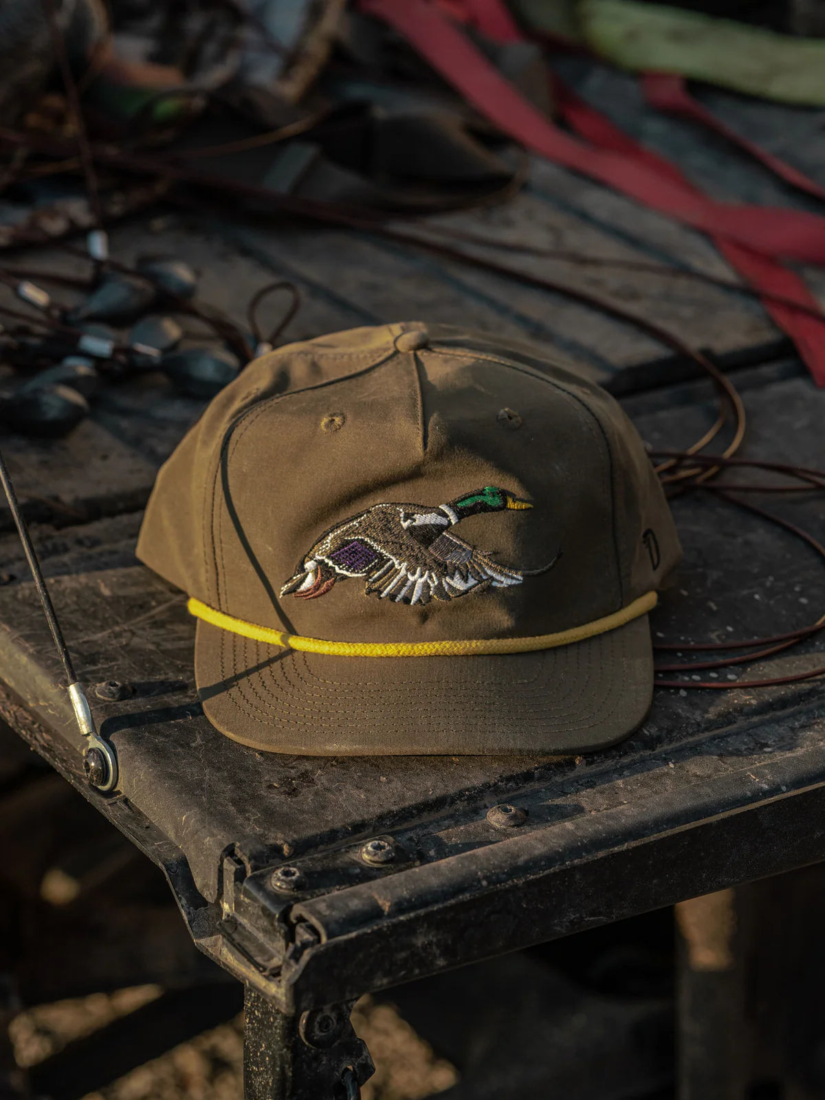 Men's Duck Camp Mallard Hat in Military Green