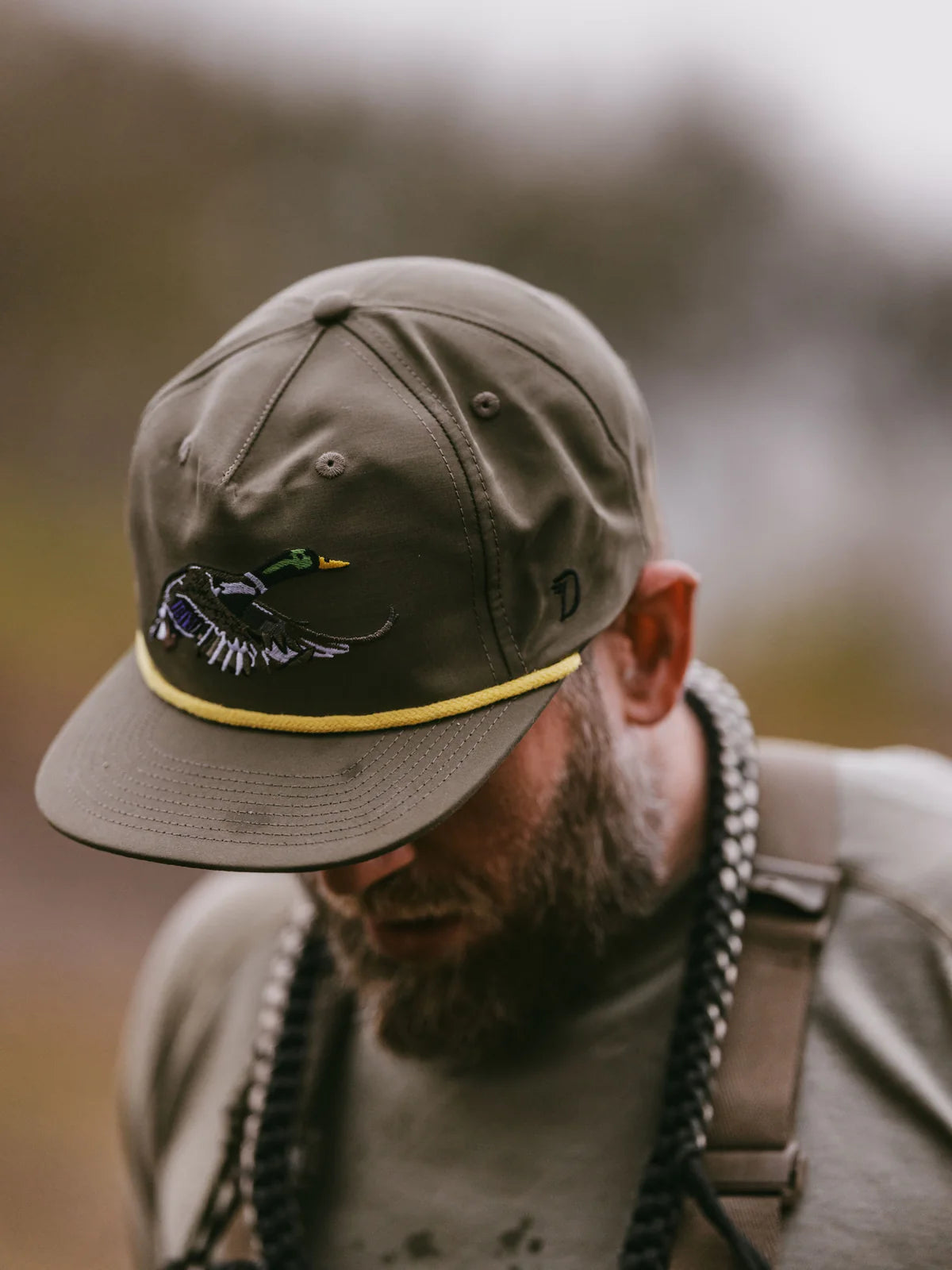 Men's Duck Camp Mallard Hat in Military Green