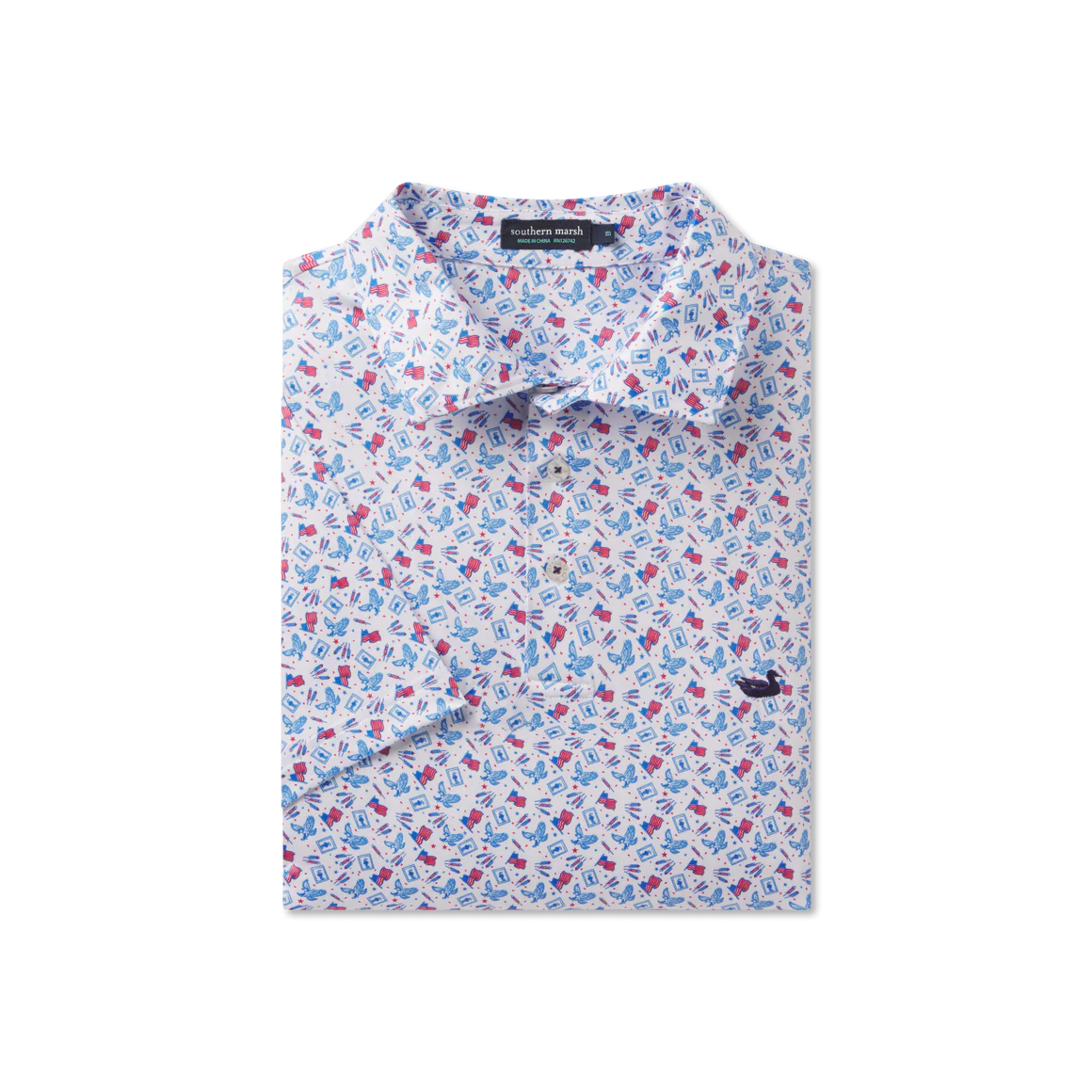 Southern Marsh Flyline Performance Polo - Liberty