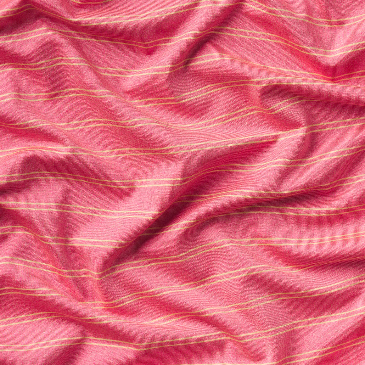 Men's Southern Marsh Newcastle Stripe Featherlight Polo in Coral