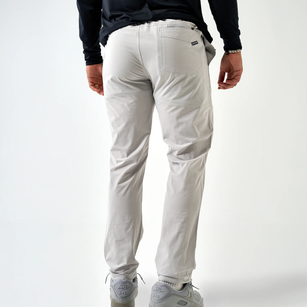 Burlebo | Men's Performance Pants in Stone Grey