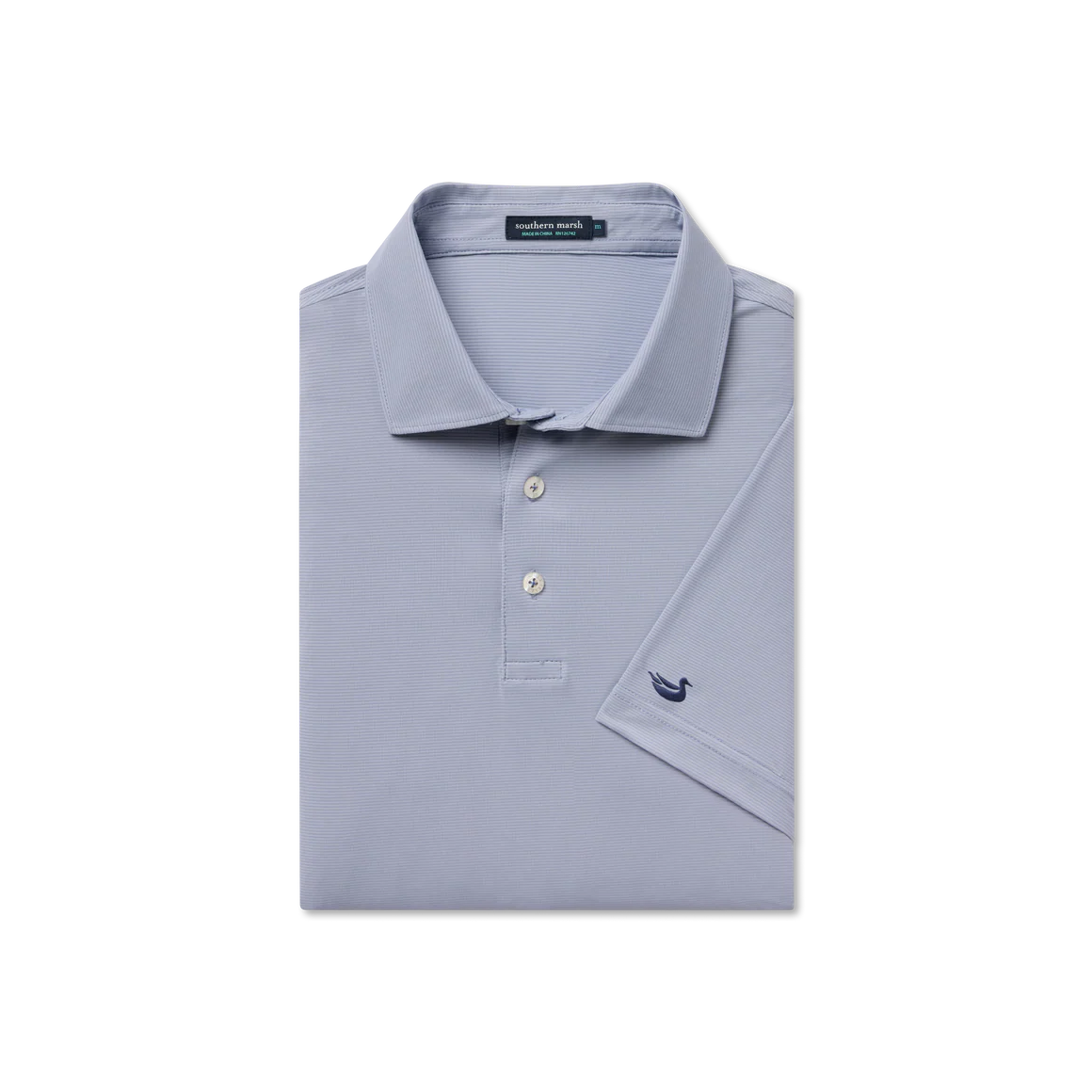 Southern Marsh Santa Clara Performance Polo in Washed Slate