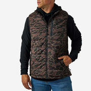 Men's Burlebo Puffer Vest - Bendita Camo