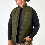 Men's Burlebo Puffer Vest - Mallard Green
