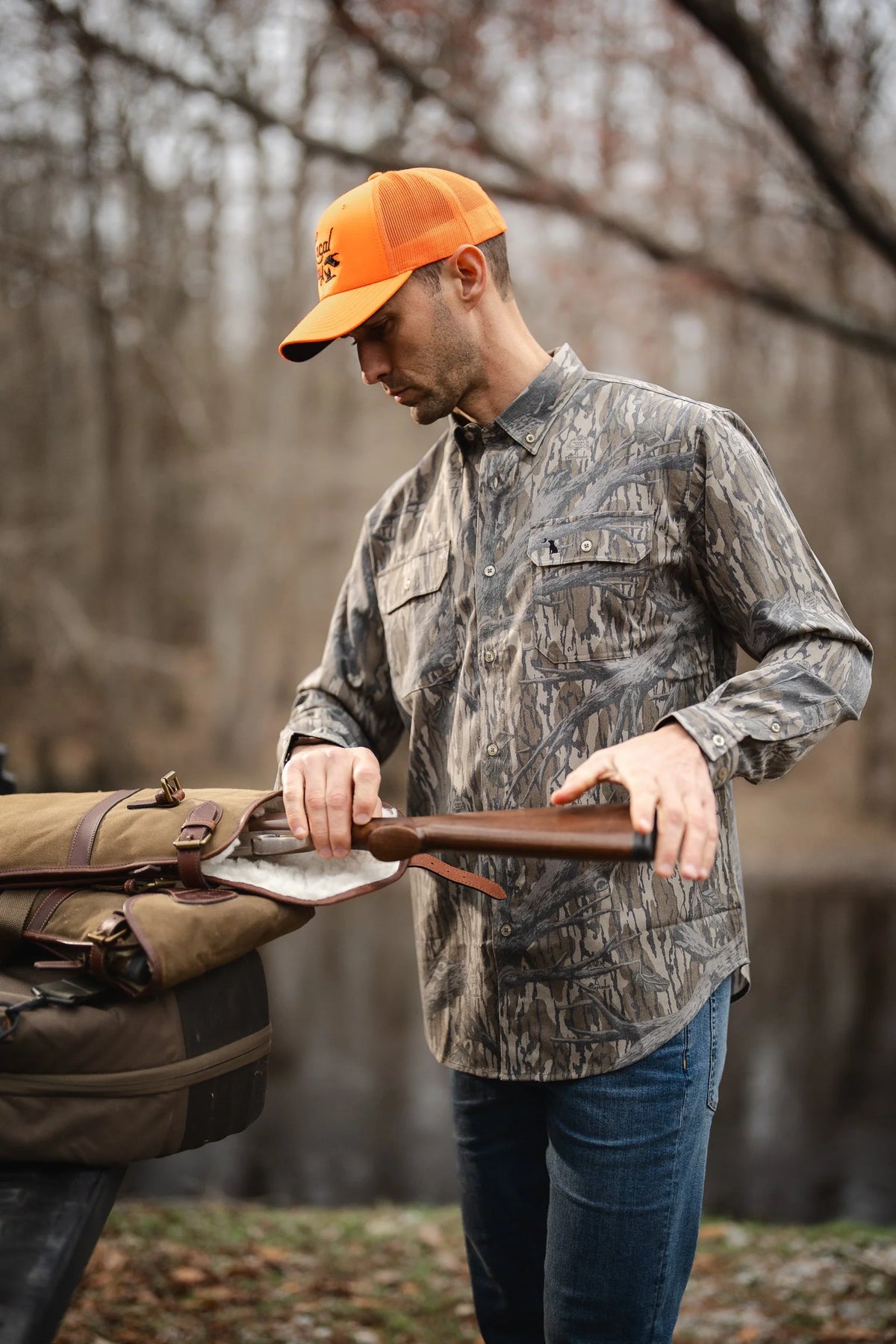 Local Boy | Camo Button-Up in Bottomland