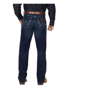 Men's Wrangler Retro Beckford Dark Wash Slim Straight Jeans