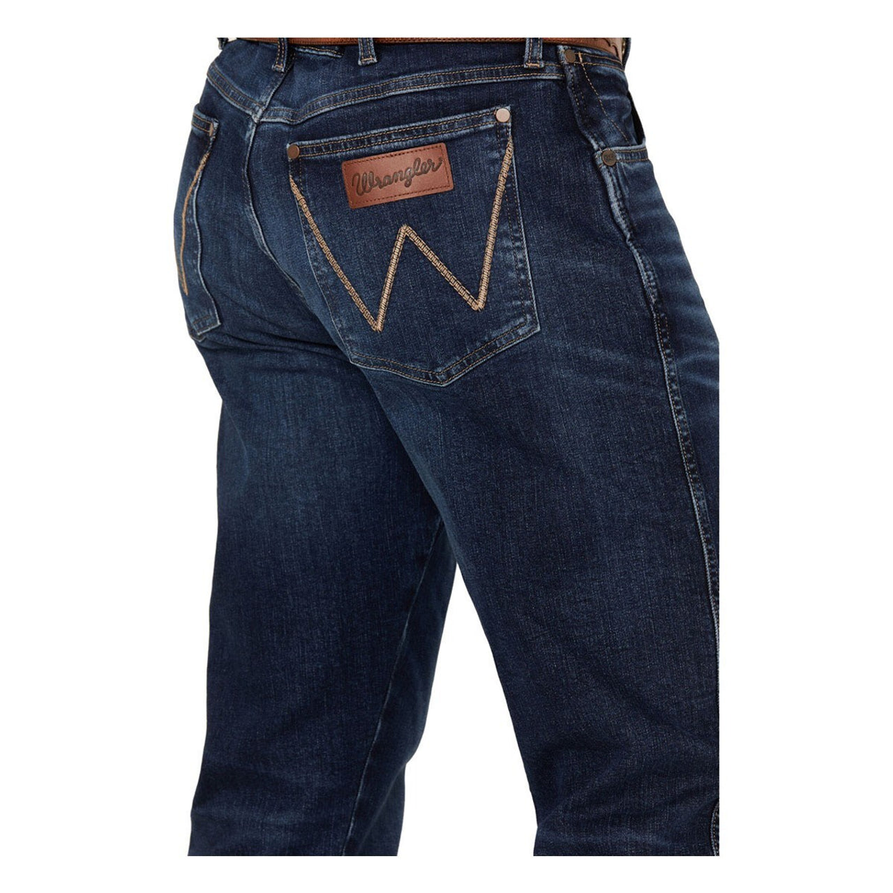 Men's Wrangler Retro Beckford Dark Wash Slim Straight Jeans