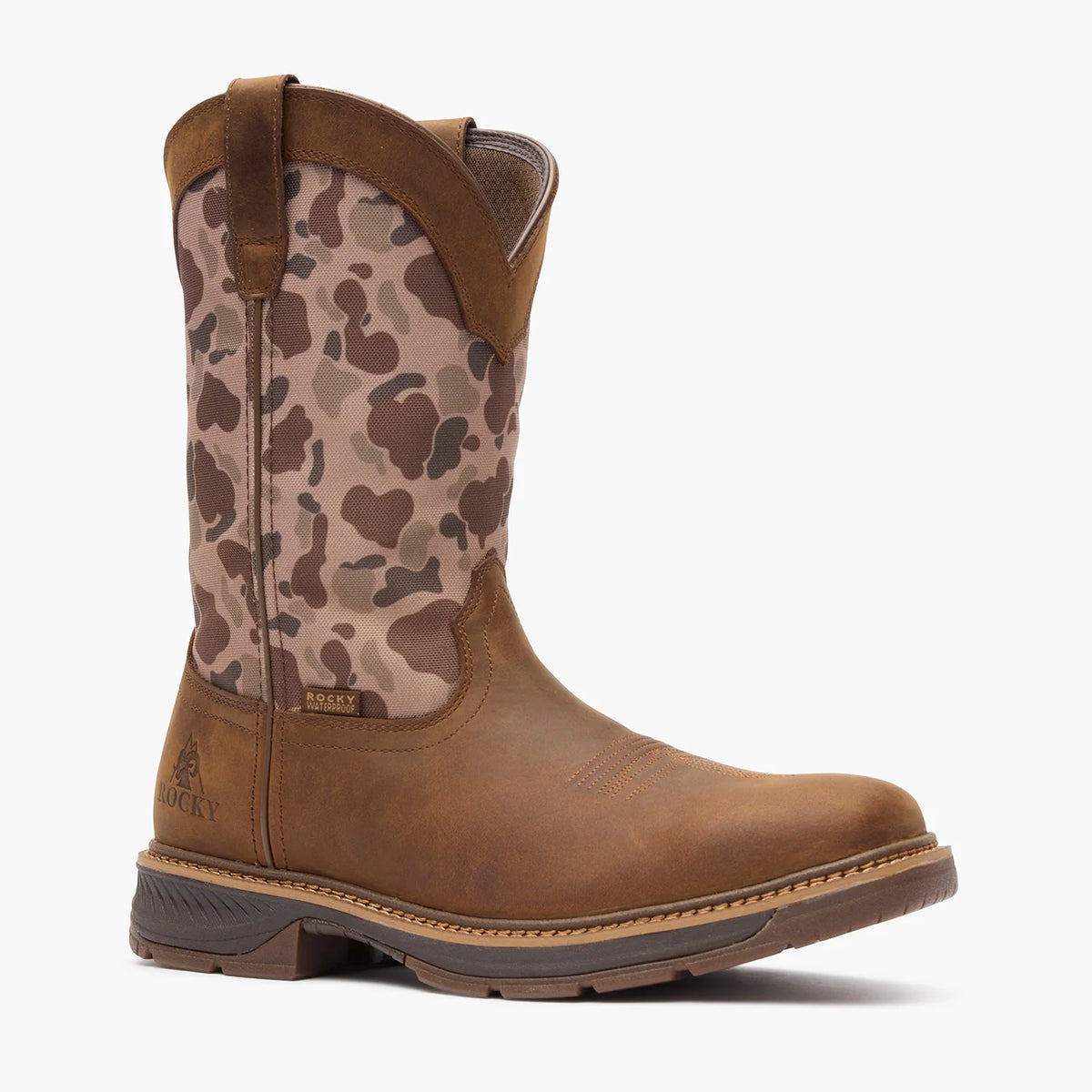 Rocky | Men's Ride LTE Waterproof Western Boots - Old School Camo
