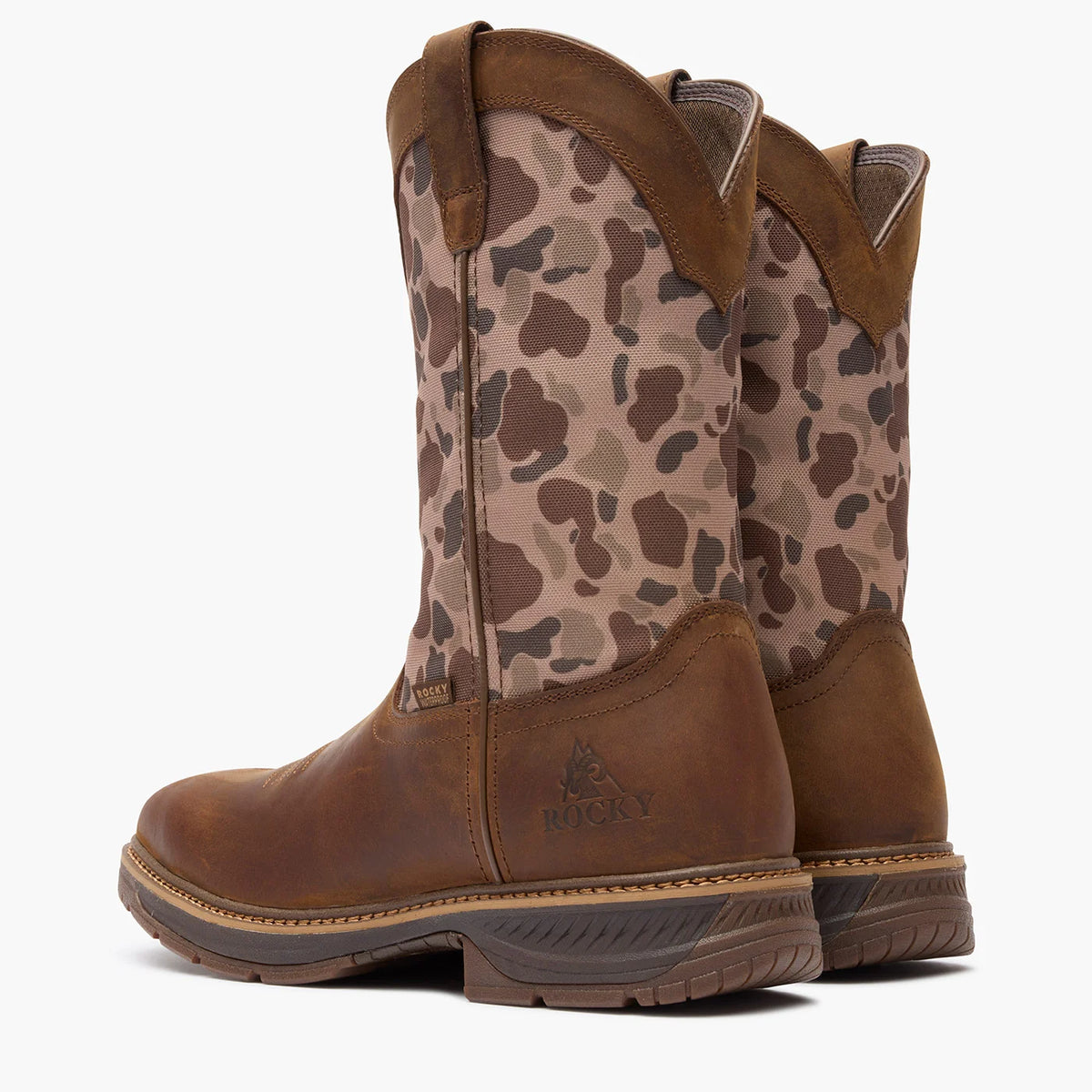 Rocky | Men's Ride LTE Waterproof Western Boots - Old School Camo