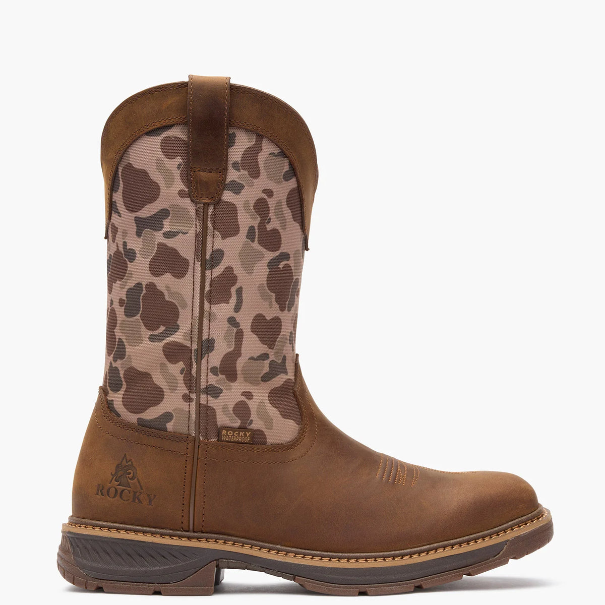 Rocky | Men's Ride LTE Waterproof Western Boots - Old School Camo