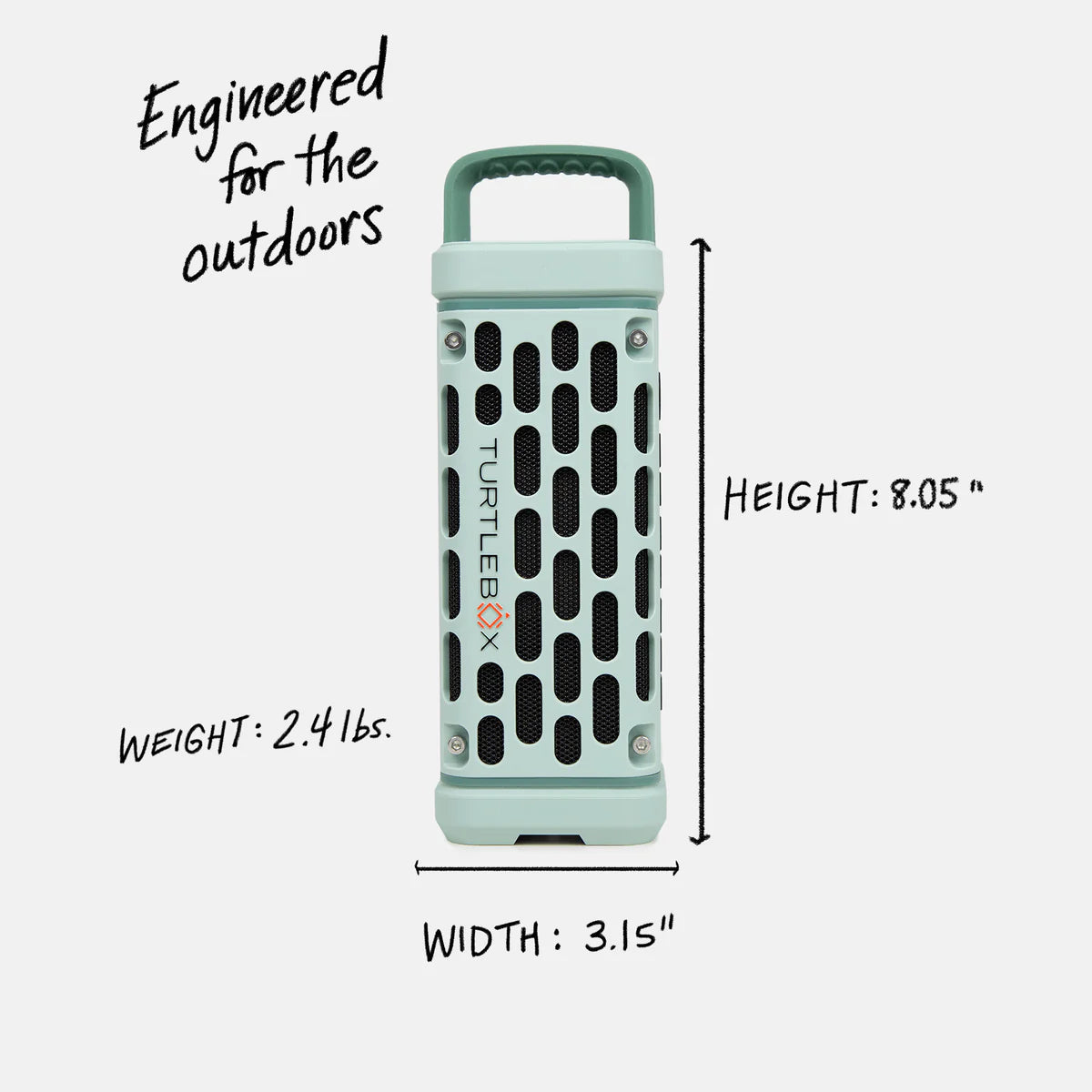 Turtlebox Ranger in River Rock