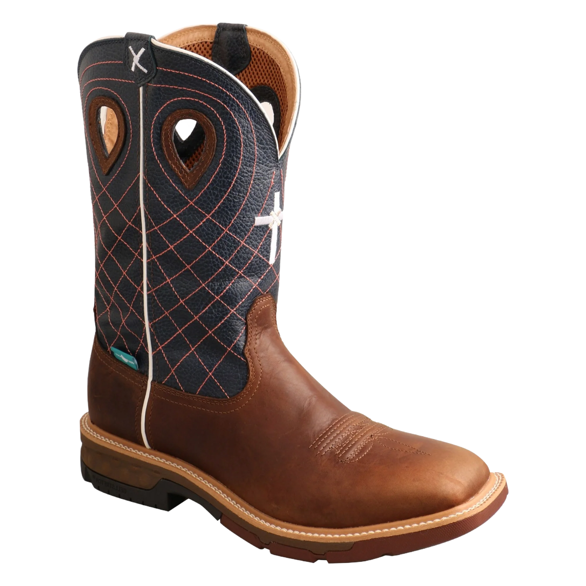 Twisted X | Men's 12" Waterproof Square Alloy Toe Work Boots