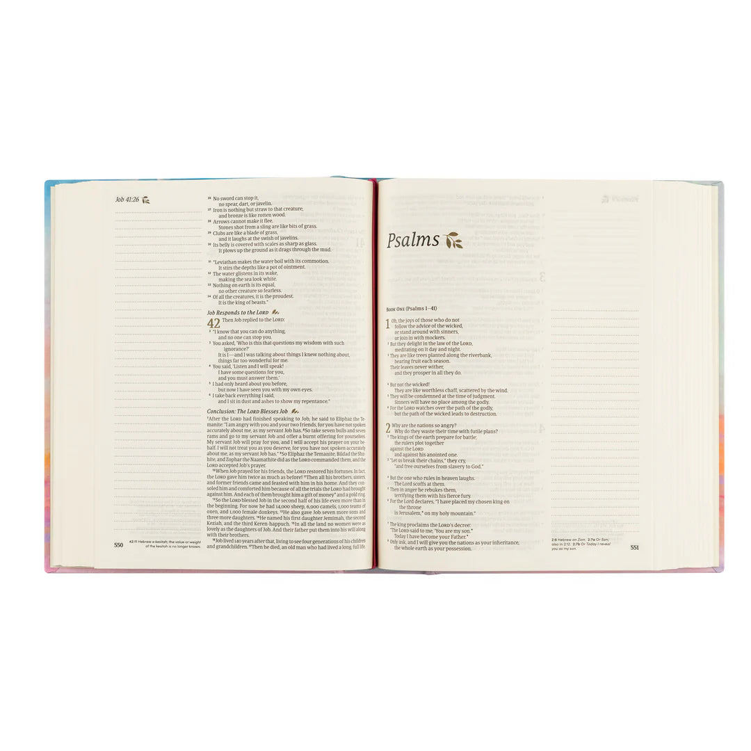 Hosanna Revivals NLT Notetaking Bible: Rosemary Beach Theme