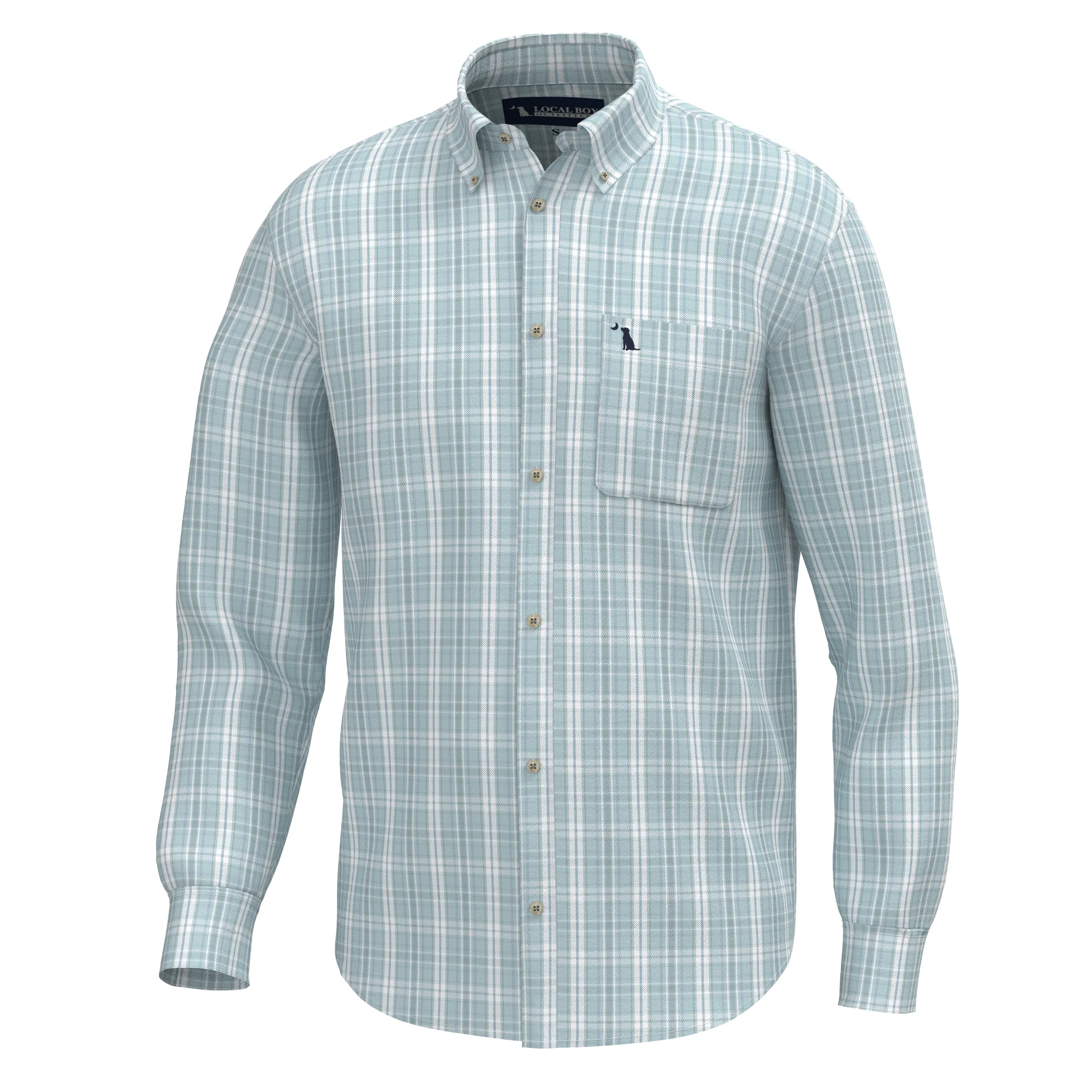 Local Boy Sherry Dress Shirt Light Blue